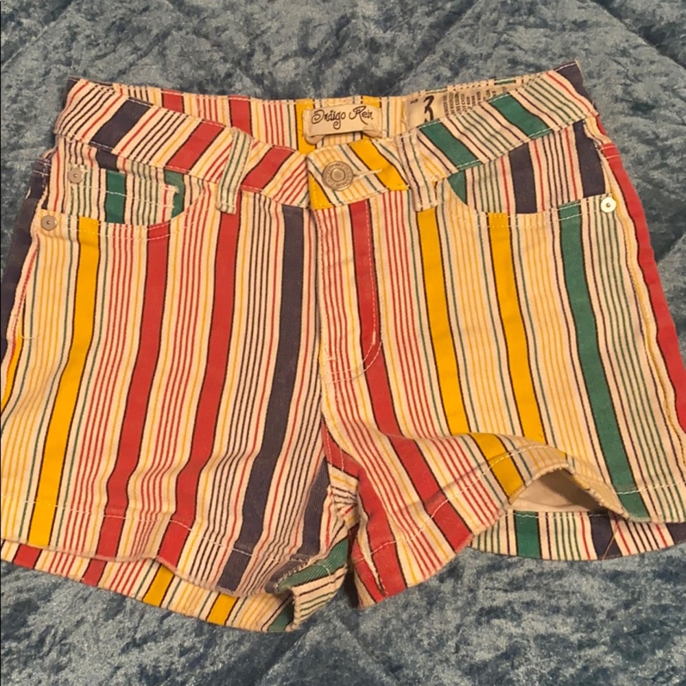 Striped shorts